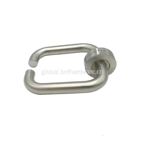 Cheapest Price Handle Stainless Steel Door Lever Handle Metal Door Handle Manufactory